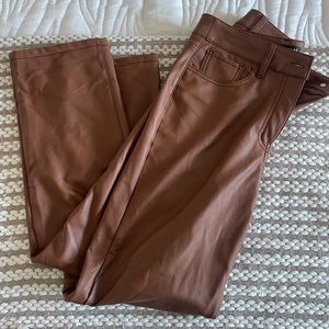 Reitmans faux leather pants size 6